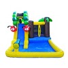 JumpOrange 8' Caterpillar Water Slide Bounce House Inflatable with Splash Pool, Basketball Hoop, and Air Blower Included. - 2 of 4