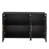 APRILSOUL 48.00"Featured Three-door Storage Cabinet with Metal Handles, Suitable for Corridors, Entrances, Living rooms - 4 of 4