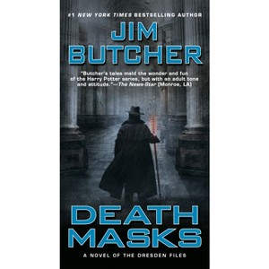Death Masks - (Dresden Files) by  Jim Butcher (Paperback) - 1 of 1
