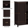 Yaheetech Free-Standing Bathroom Cabinet with Adjustable Shelves - 4 of 4