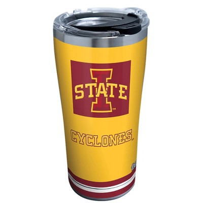 NCAA Iowa State Cyclones 20oz Blocked Stainless Steel Tumbler