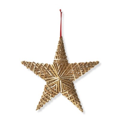 tag Straw Star Hanging Decor