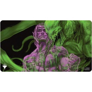 Ultra PRO - MTG Duskmourn Playmat Commander Ft. Tyvar, The Pummeler for Magic: The Gathering, Use as Mousepad, Desk Mat, Protects MTG Cards During - 1 of 1