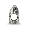 Black Bow Jewelry Sterling Silver 3D Shih Tzu Bead Charm - 2 of 4