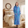 ADR Women's Zip Up Robe Fleece Soft Warm Plush Oversized Zipper Bathrobe - 2 of 4
