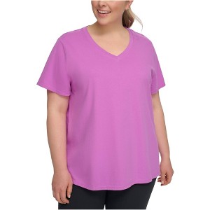 Calvin Klein Womens Solid Basic T-Shirt - 1 of 1