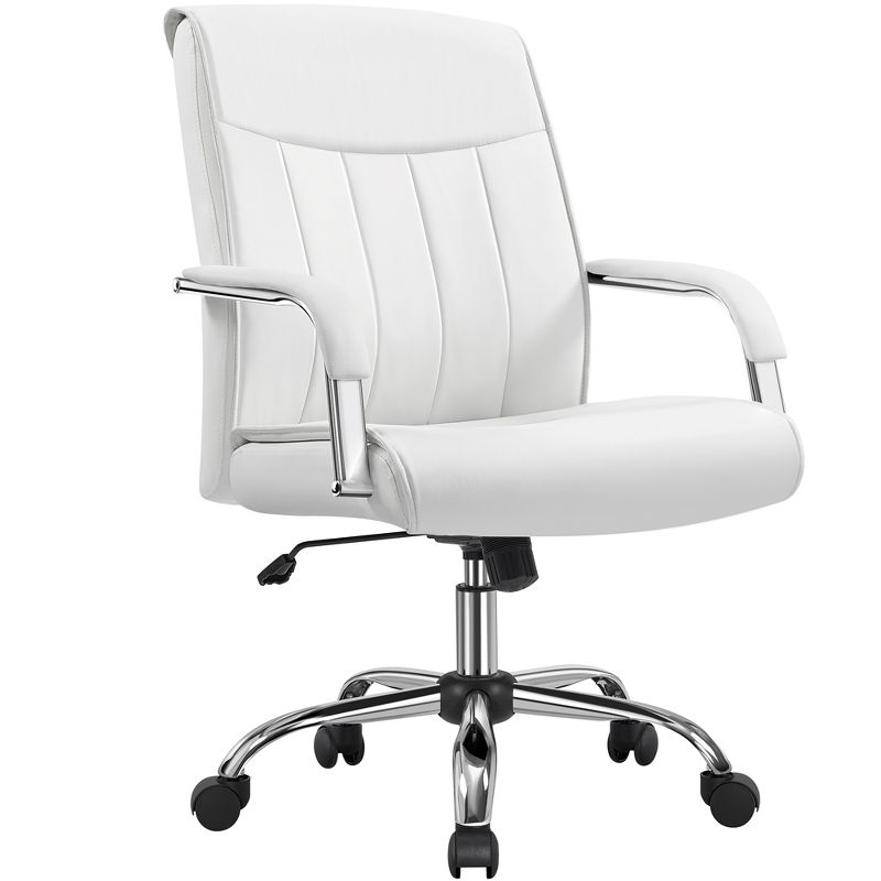 Yaheetech Office Chair Big and Tall Desk Chair Padded Armrests, 1 of 10