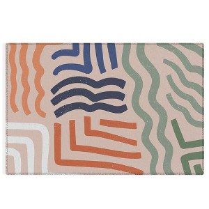 Nick Quintero Arid Contour Outdoor Rug - Deny Designs - 1 of 4