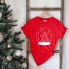 Simply Sage Market Women's Christmas Snow Globe Short Sleeve Graphic Tee - 3 of 3