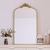 GlasFlength Decorative Wall Mirrors 24*43.3 Inch Bathroom Mirror Modern Wall Decor, Unique Style, for Entryway, Bedroom,Living Room, Washroom, Brown - 3 of 4