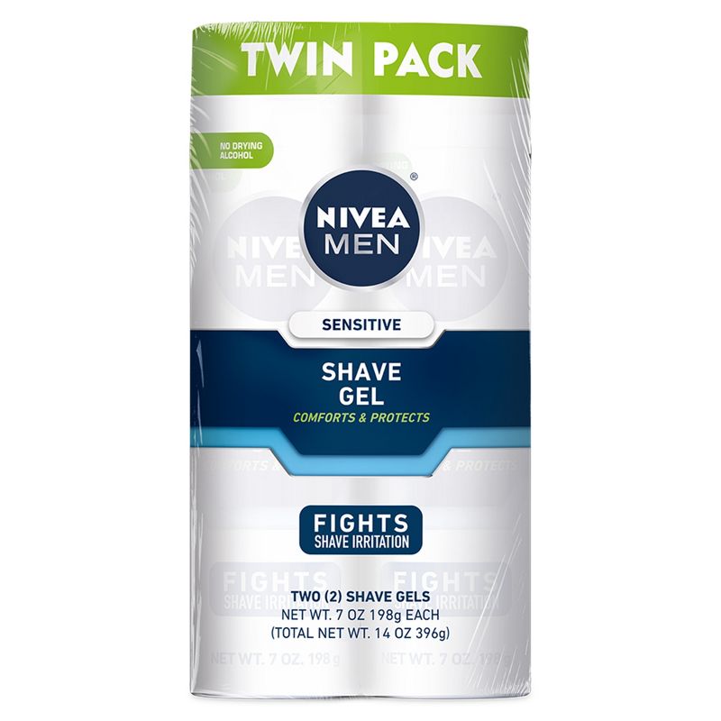 Nivea Men  Sensitive Skin Shave Gel with Vitamin E - 7oz, 1 of 14