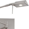 George Kovacs Lighting George's Reading Room 1 - Light Swing Arm Lamp in  Brushed Nickel - 2 of 3