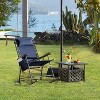 Yaheetech 26in Foldable Outdoor Lounge Chair Patio Lounge Camping Chair - 2 of 4