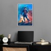 Notoriart Bold and Colorful Soccer Player Soccer Wall Art Framed - 2 of 4