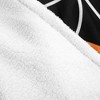 50"x60" Kids' Basketball Game Reversible Throw Black/Orange - Lush Décor - 4 of 4