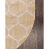 Unique Loom Trellis Frieze Rounded Trellis Indoor Woven Area Rug - 4 of 4