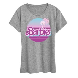 Women's - Barbie - Retro Style Short Sleeve Graphic T-Shirt - 1 of 4