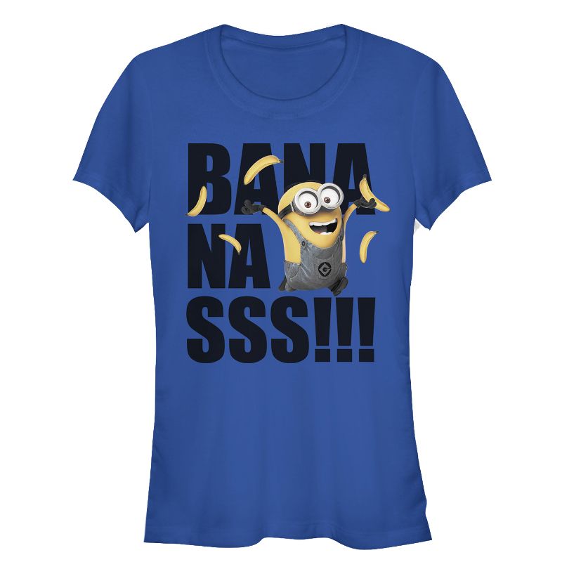 Juniors Womens Despicable Me Minions Forever T-Shirt, 1 of 4