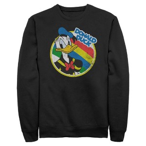 Mens Mickey & Friends Serious Donald Duck Sweatshirt - 1 of 4