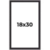 PosterPalooza | Antique Red Picture Frame - UV Acrylic, Foam Board Backing, Hanging Hardware - 2 of 4