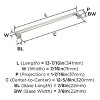 Amerock Lintel Pull for Cabinets, Drawers, and Furniture - 4 of 4
