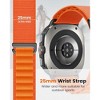 HTUTWOO Nylon Band Compatible with Samsung Galaxy Watch Ultra Bands 47mm/Galaxy Watch Ultra (2025), Fabric Sport Loop Strap Breathable Wristband - 4 of 4