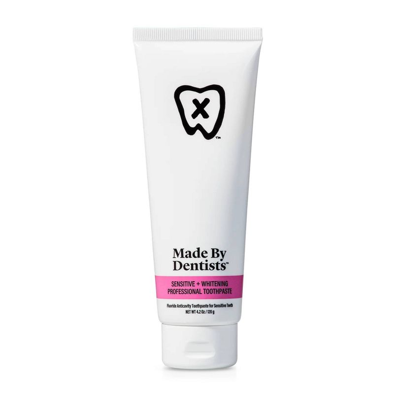 Made By Dentists Sensitive + Whitening Toothpaste - Fluoride Anticavity Toothpaste - Fresh Mint Flavor - 4.2oz, 5 of 8