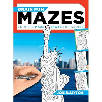 Brain Fun Mazes - by  Joe Bartos (Paperback)