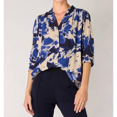 Women's Shereen Patterned Blouse - yest