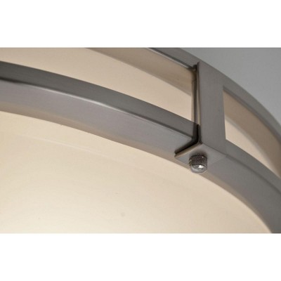 AFX Carlisle 1 - Light Semi-Flush Mount in  Satin Nickel