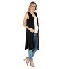 Sleeveless Long Maternity Cardigan - image 2 of 4