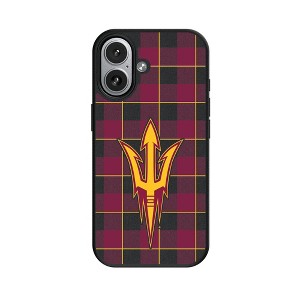 NCAA Big 12 Universities Plaid MagSafe Compatible Cell Phone Case for Apple iPhone 17 Series - 1 of 4