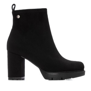 XTI Women's Suede Heeled Dress Booties 144579 - 1 of 4