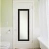 Amanti Art 18" x 52" Trio Oil Rubbed Framed On the Door Mirror Bronze: Polystyrene Frame, No Assembly Required - 4 of 4
