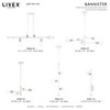 Livex Lighting Bannister 4 - Light Chandelier in  White - 4 of 4