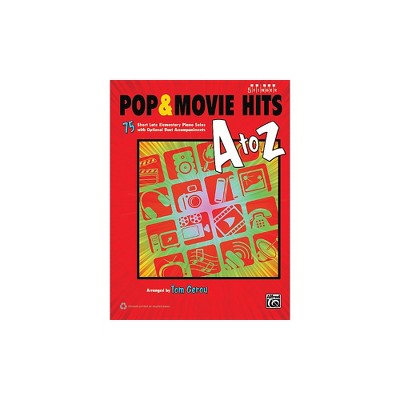 Alfred Pop & Movie Hits A to Z Five Finger Piano Book