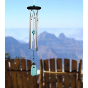 Woodstock Wind Chimes Signature Collection  Woodstock Chakra Chime  17'' Wind Chime for Outdoor Garden DÃƒÂ©cor - 1 of 4
