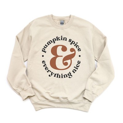 Simply Sage Market Women's Graphic Sweatshirt Pumpkin Spice Everything Nice