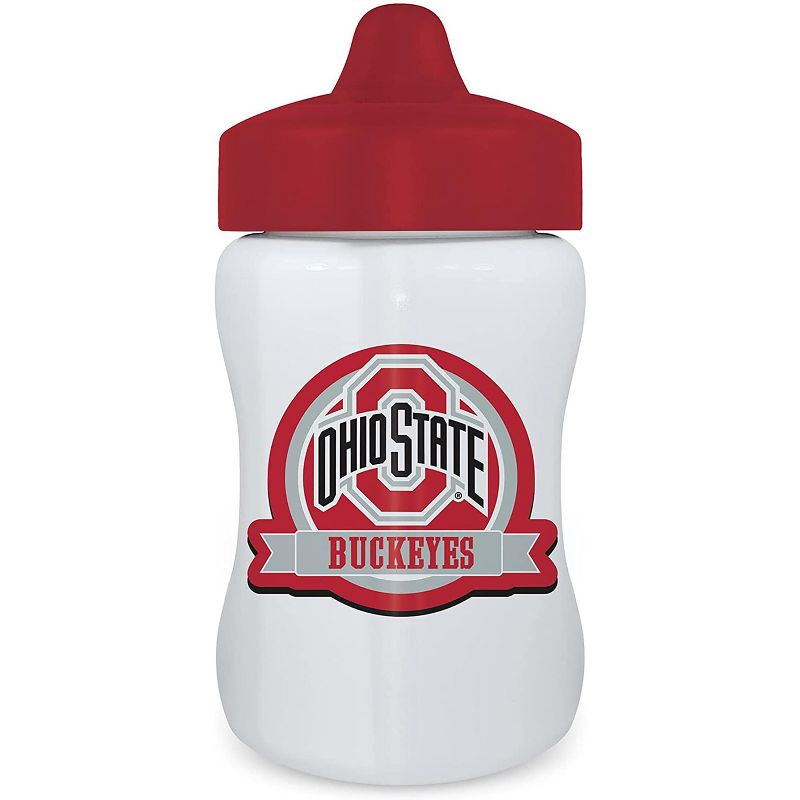 MasterPieces Inc Ohio State Buckeyes NCAA 9oz Baby Sippy Cup, 1 of 2