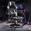 Big & Tall Office Chair, High Back Ergonomic Gaming Chair w/Footrest, Lumbar Support & Headrest, 360° Swivel, Adjustable Height for Home/Office - 2 of 4