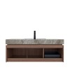 GDFStudio Abram 48" Ceramic and Wood Wall-Mount Bathroom Vanity with Drawer and Doors - 4 of 4