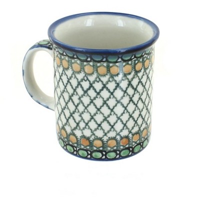 Blue Rose Polish Pottery Tranquility Small Coffee Mug