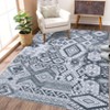 coucheta Washable Area Rug, Vintage Soft Non Slip Non Shedding Low Pile Rustic Foldable Accent Carpet, for Living Room, Bedroom, Dining Room - 2 of 4