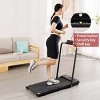 HFYee Silent Walking Pad 320 LB Capacity with LED Display and Armrests, Under Desk Treadmill Portable Design Treadmill for Home, 0.6 to 5 MPH - 2 of 4