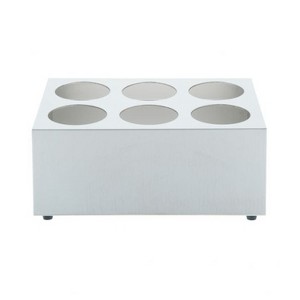 Winco Flatware Cylinder Holder, Stainless Steel - 1 of 4