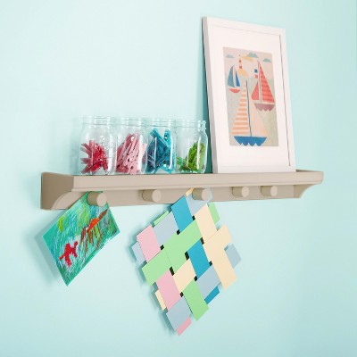 Martha Stewart Crafting Kids' Art Storage with Drying Racks - White