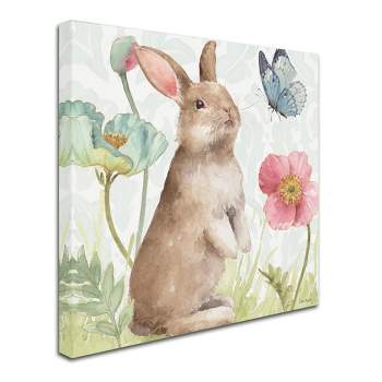 Trademark Fine Art -Lisa Audit 'Spring Softies Bunnies II' Canvas Art
