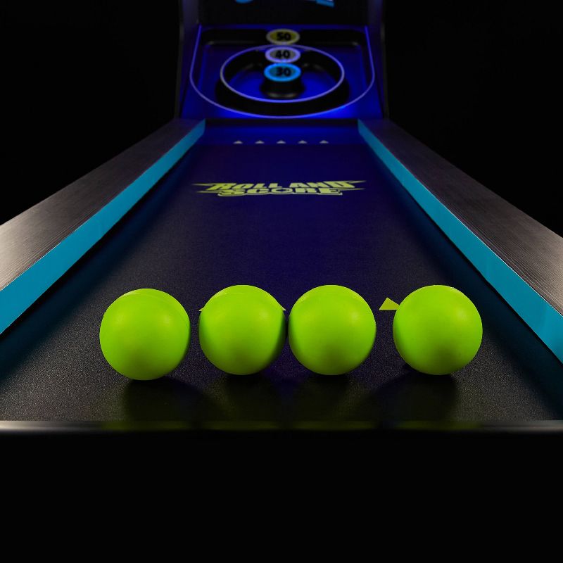 Hall of Games 9&#39; Roll and Score with LED lights and Electornic Scorer - Black, 3 of 11