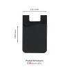 NCAA Penn State Nittany Lions Lear Wallet Sleeve - Black - 4 of 4