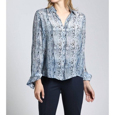 Women's Tranquil Mixed Color Blouse - APNY